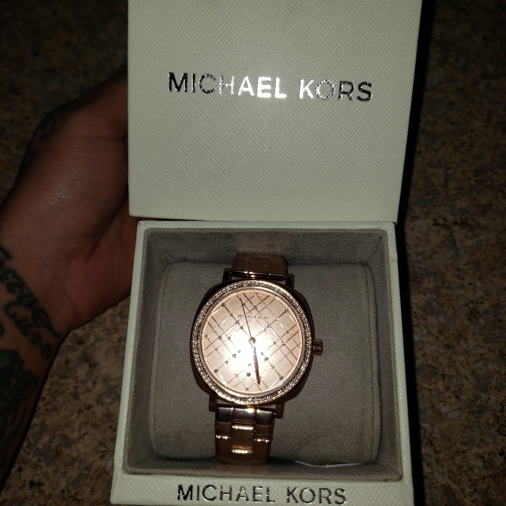 Mk watch Rose gold #Divorce Sale